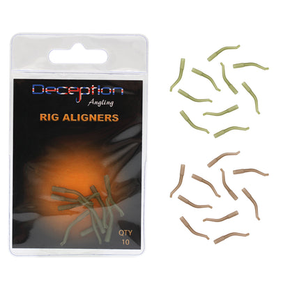 Deception Angling Rig Aligners for Fishing Pack of 10