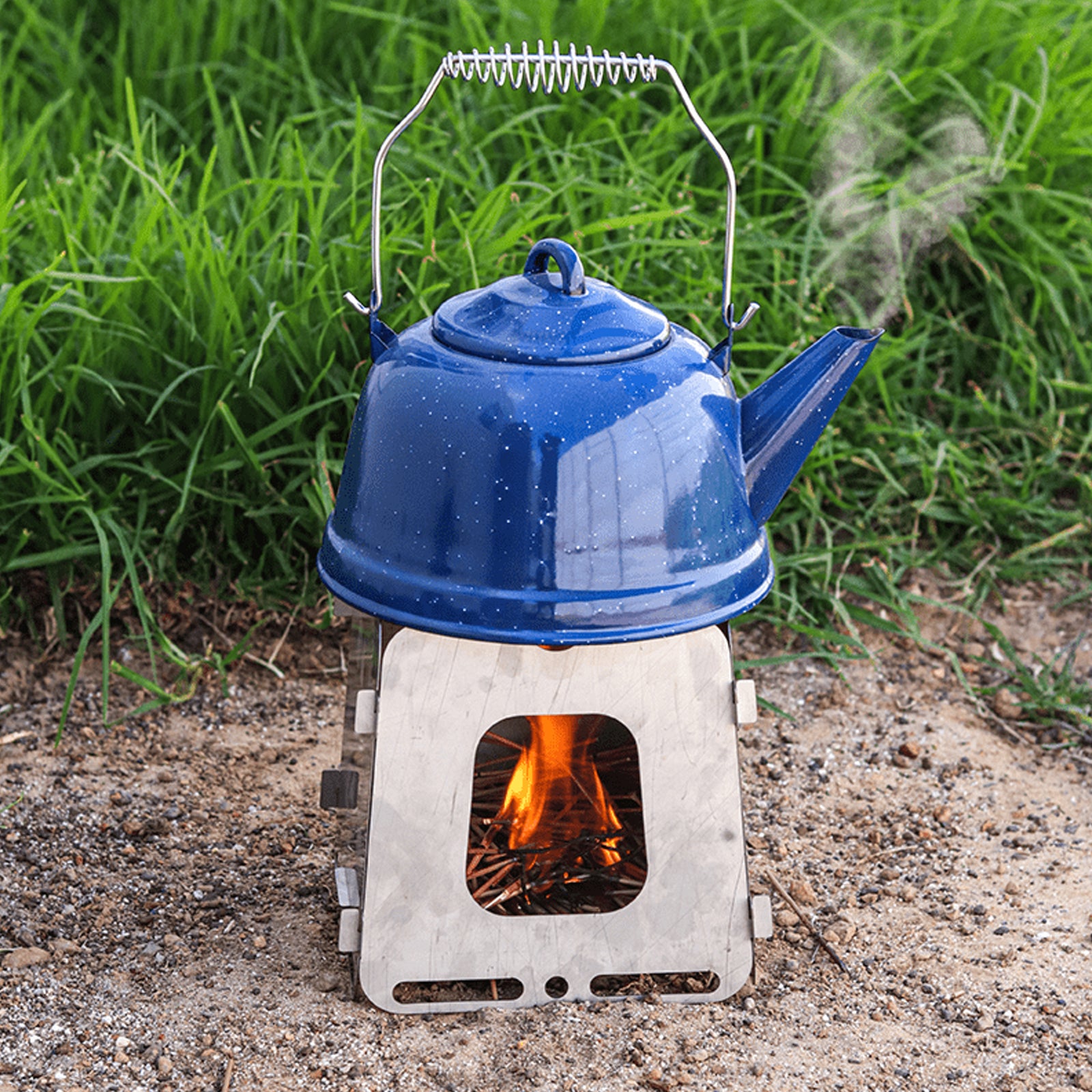 Camping stove kettle sale