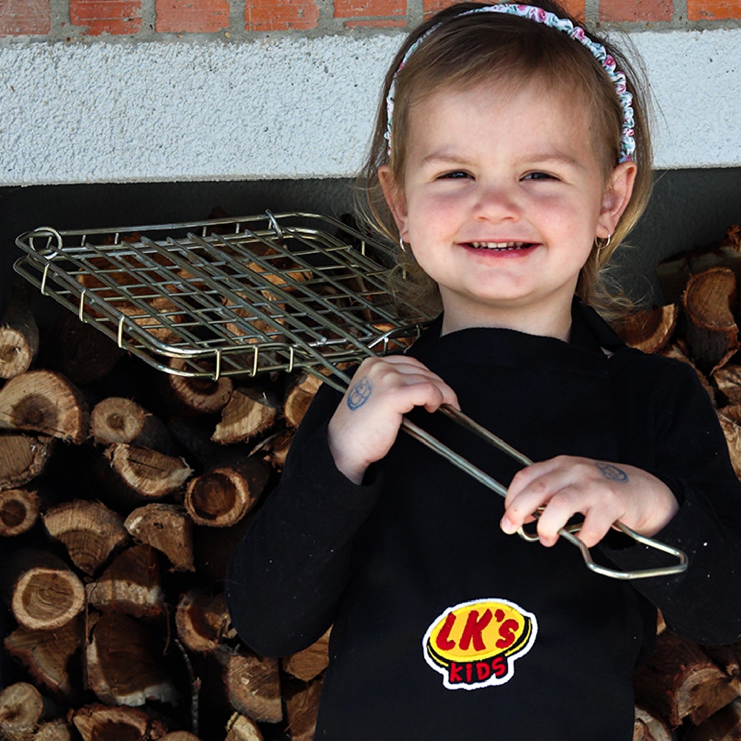 Ensemble braai/barbecue pour enfants avec grill et accessoires